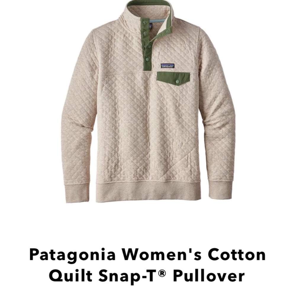 Patagonia Womens Cotton Quilt Snap-T Pullover